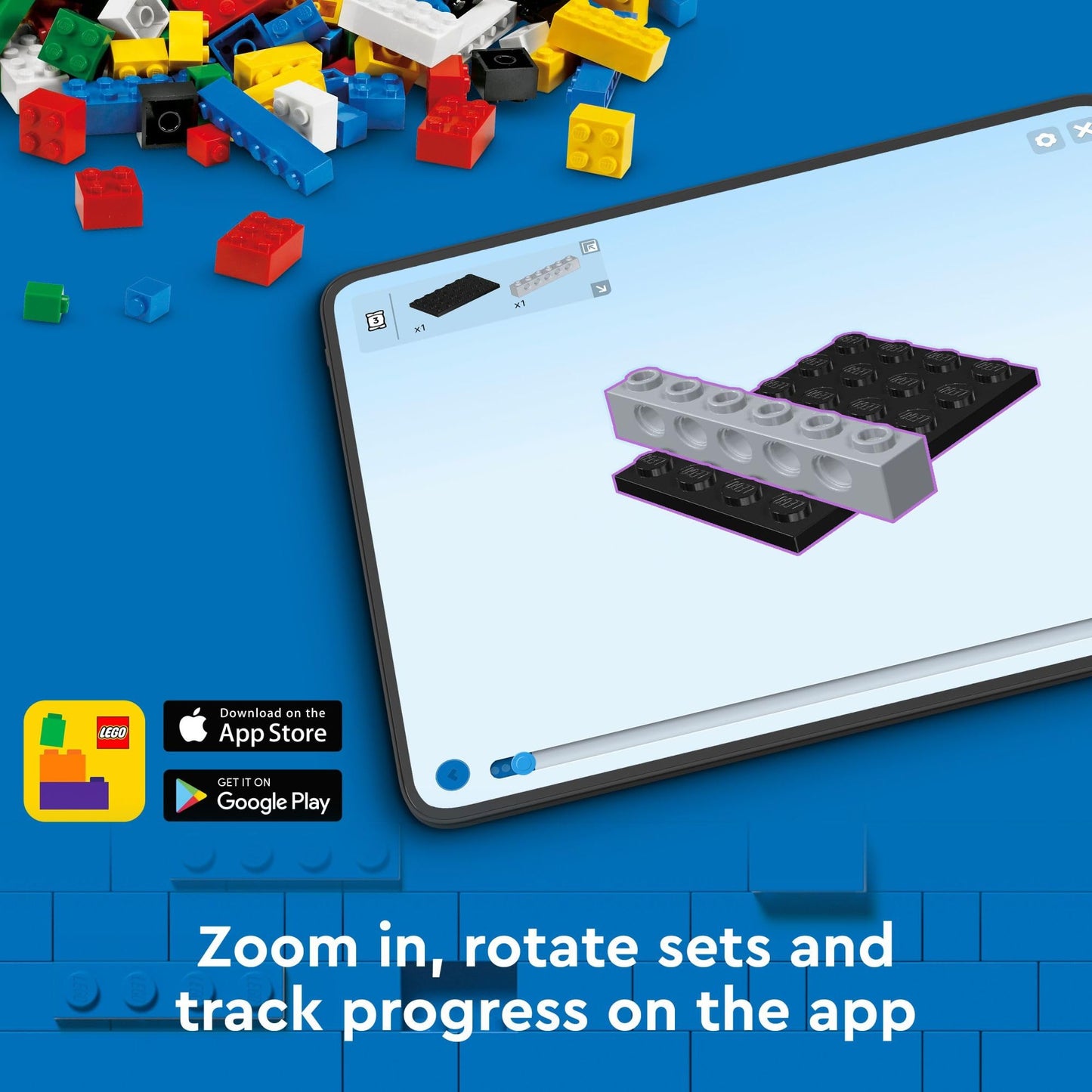 LEGO City Blue Monster Truck 60402, Off-Road Toy with Driver Minifigure, Fun Buildable Playset Gift for Kids, Boys & Girls Ages 5+