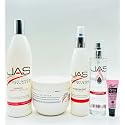 JAS Perfect Hydra Anti-breakage Shampoo & Conditioner 16 oz, Hydrating Mist 8 oz & Serum 5 fl oz with Linseed Oil + Soy Protein "Free Starry Sexy Kiss