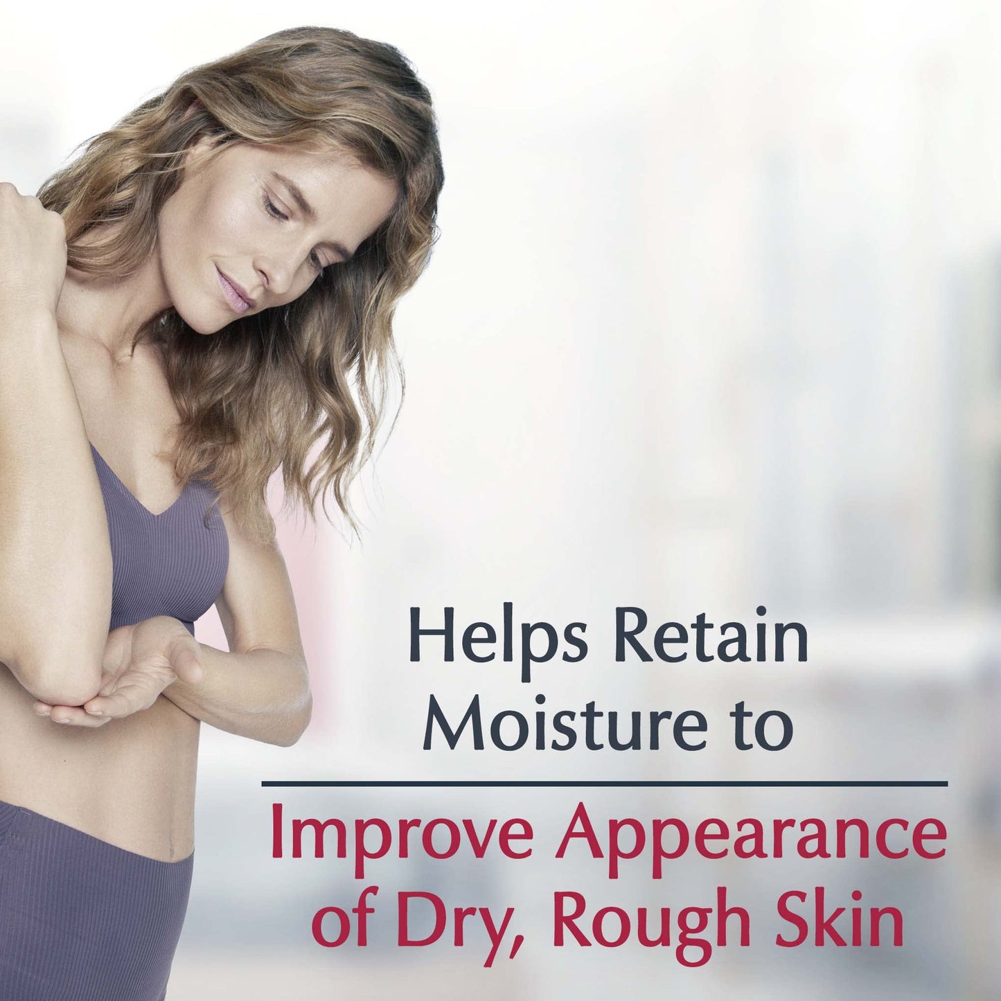 Eucerin Roughness Relief Body Cream for Rough and Bumpy Skin, Fragrance Free Body Moisturizer with Urea and Ceramide-3, 16 Oz Jar