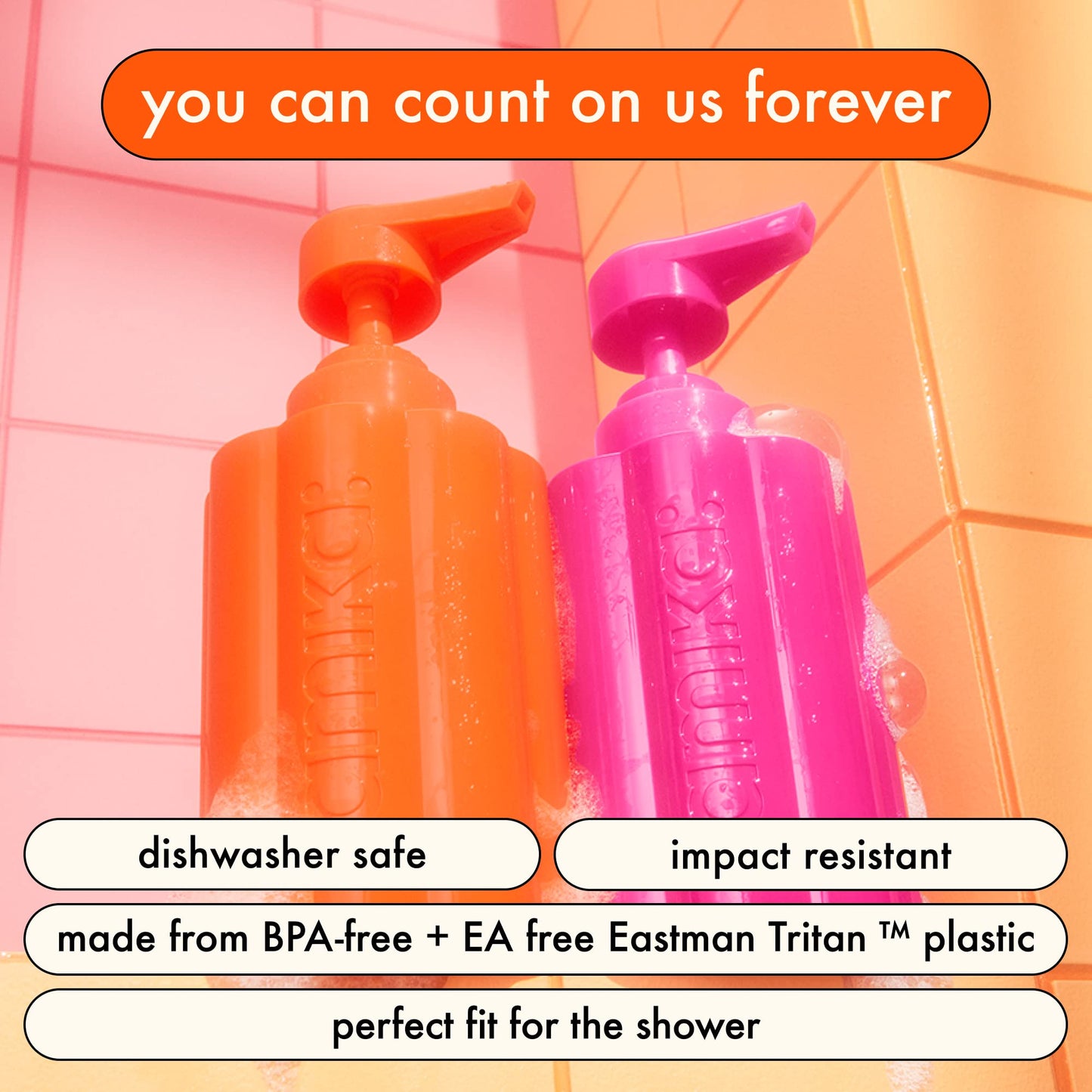 amika Forever Friend Refillable Conditioner Bottle