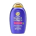 OGX Thick & Full + Biotin & Collagen Volumizing Conditioner, Nutrient-Infused Conditioner with Vitamin B7 Biotin Gives Hair Volume & Body for 72+