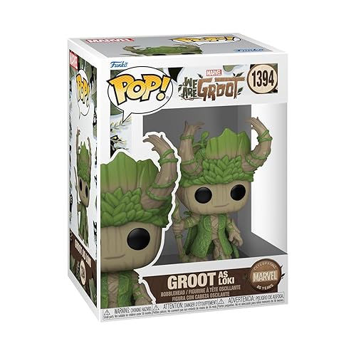 Funko POP! Marvel: We are Groot - Loki - Groot Shorts - Collectable Vinyl Figure - Gift Idea - Official Merchandise - for Kids & Adults - TV Fans…