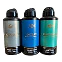 Bath & Body Works The Men's Shop Body Spray - Pack of 3 (Graphite, Ocean, Freshwater)