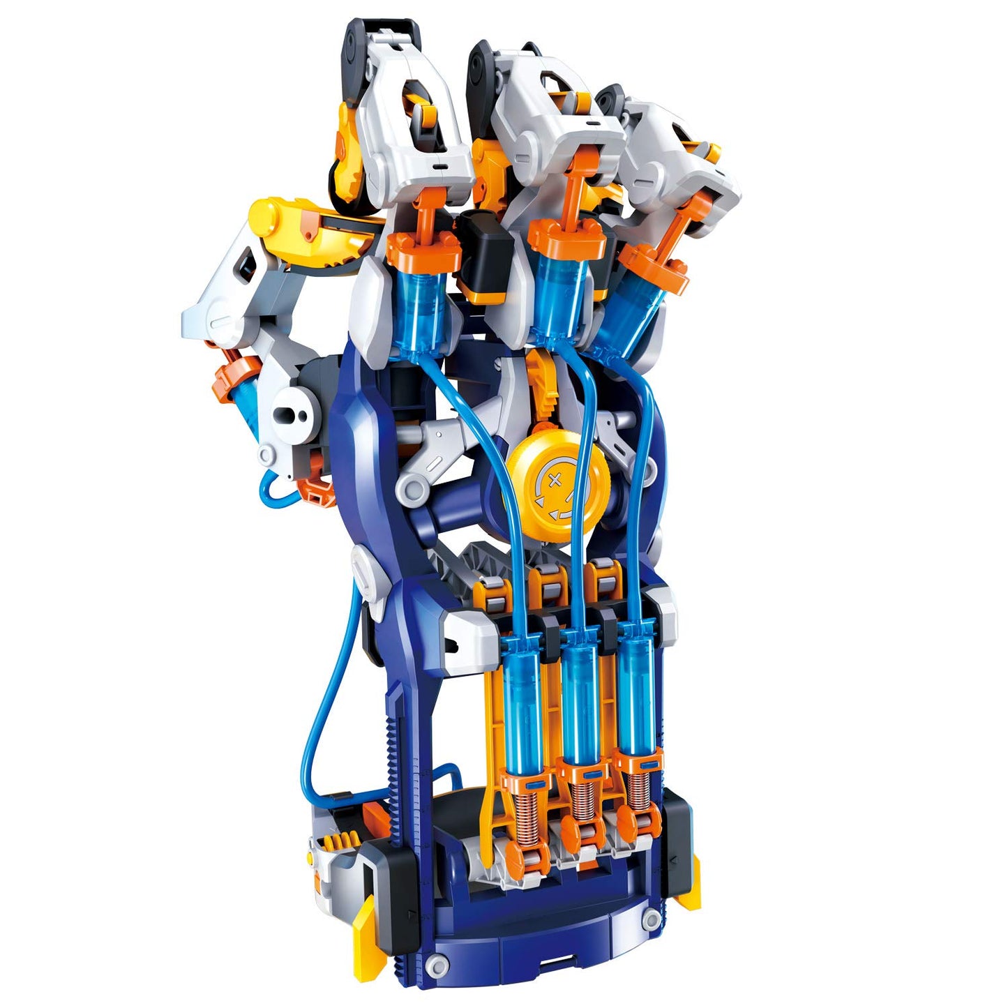 Thames & Kosmos Mega Cyborg Hand STEM Kit – Build Your Own Hydraulic Hand with Adjustable Grip, Learn Pneumatics & Engineering for Kids & Teens