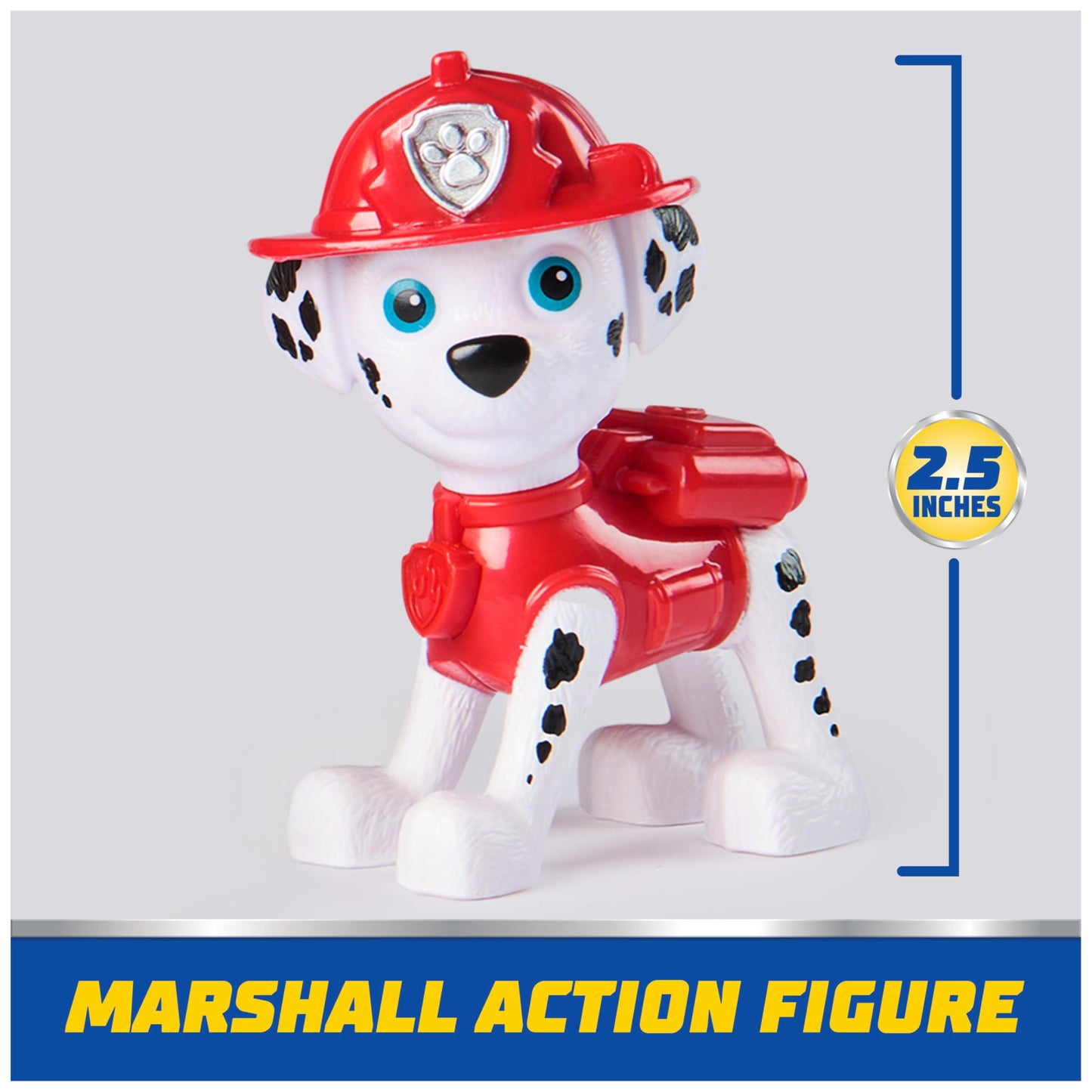 PAW Patrol, Marshall’s Firetruck, Toy Vehicle with Collectible Action Figure, Sustainably Minded Kids Toys for Boys & Girls Ages 3 and Up