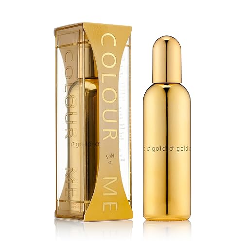 COLOUR ME Milton-Lloyd Gold Homme - Cologne for Men - Oriental Parfume for Men - Spicy, Amber Parfume - Mens Cologne - Long Lasting Parfume - 3 oz.