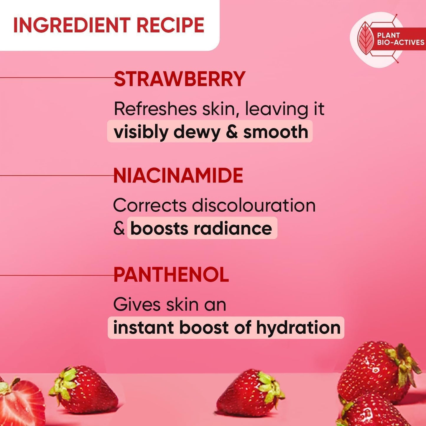 MENT Dot- & Key- Strawberry Dew Strobe Cream for Face | Skin Radiance Cream | Moisturizer & Highlighter for Face | for Dewy Glazed Instant Glow |