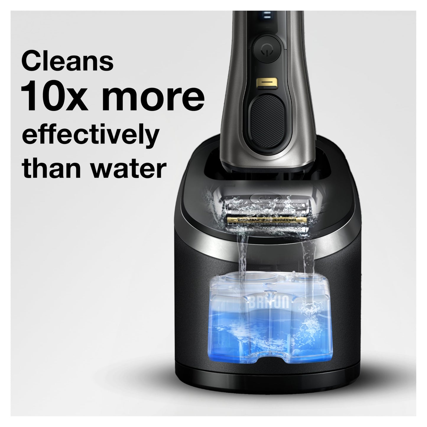 Braun Clean & Renew Refill Cartridges CCR, Replacement Shaver Cleaner Liquid Solution for Clean&Charge System, Pack of 10 Beauty and Personal Care Braun