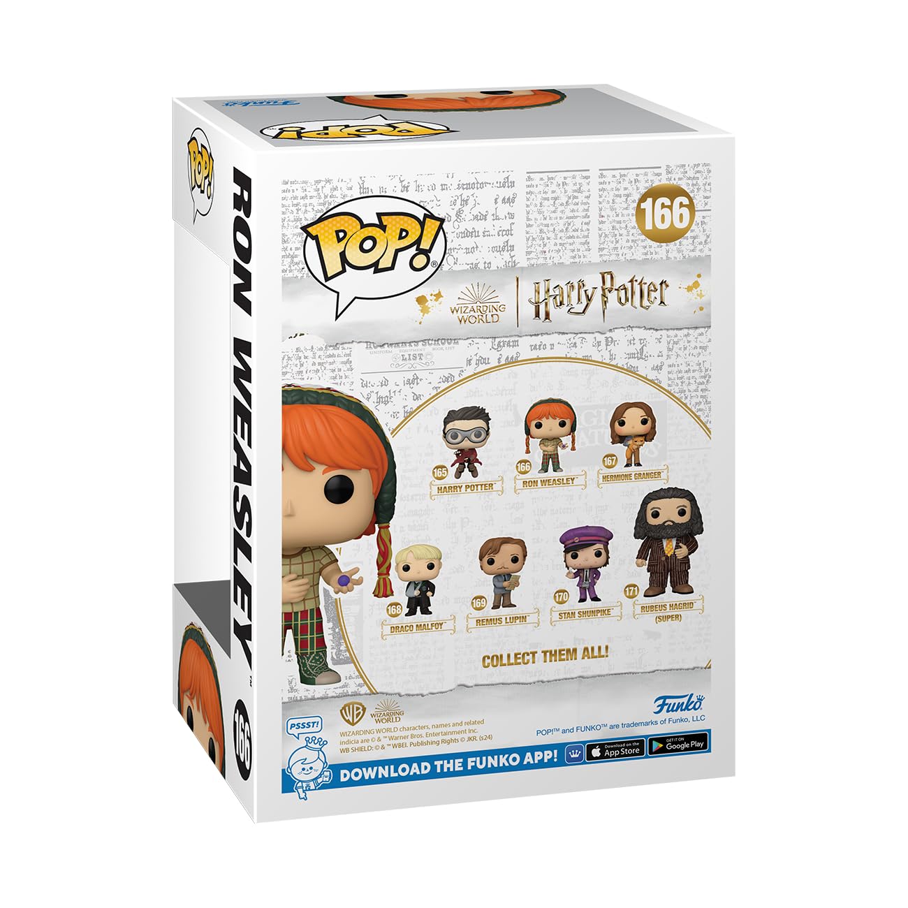Funko POP! Movies: Harry Potter Prisoner of Azkaban - Ron Weasley with Candy - Collectable Vinyl Figure - Gift Idea - Official Merchandise - for Kids…