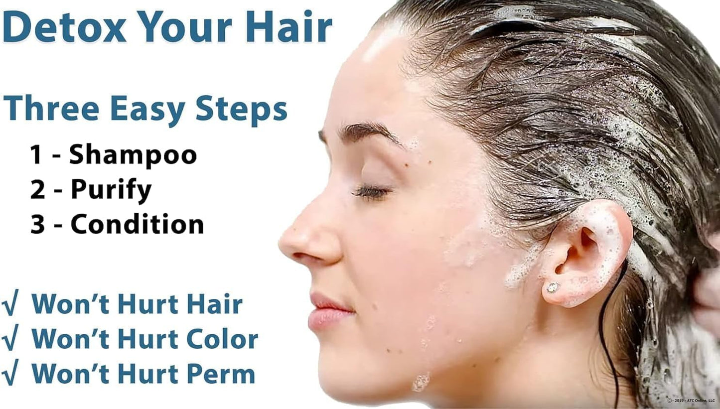 Zydot Ultra Clean Detox Shampoo Kit – Fast Hair Follicle Cleansing, Toxin Removal & Deep Detox for Clear, Healthy Hair