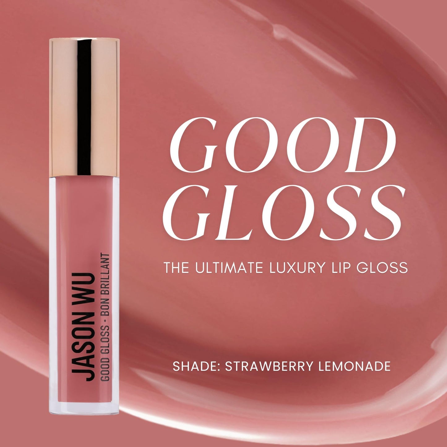 Jason Wu Good Gloss - Hydrating Non-Sticky Lip Gloss - GG05 Strawberry Lemonade