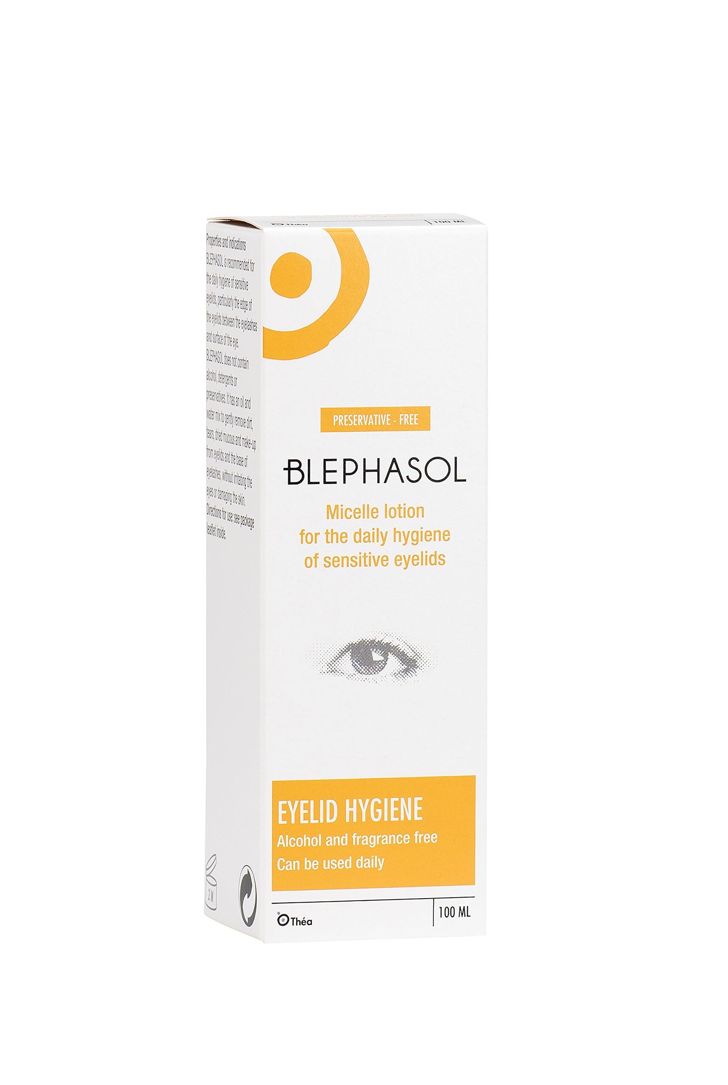 Blephasol 100ml and Blephaclean 20 Wipes by THEA THEA