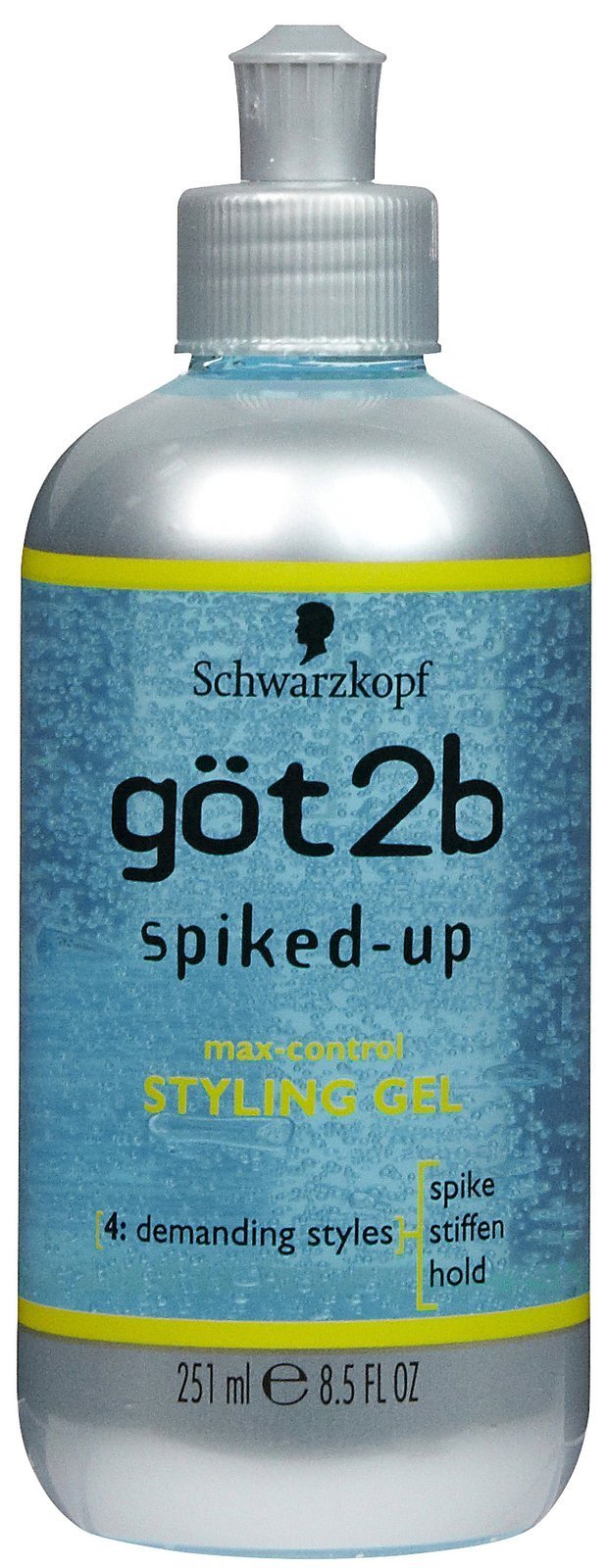 Got2B Spiked-Up Max Control Styling Gel, 8.5 Fl. Oz.