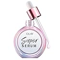 Olay Super Serum - Niacinamide, Vitamin C & E, Collagen Peptide, AHA - 5-in-1 Skin Care Benefits for Face - Healthy Glow, Brightening, Hydrating
