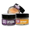 Eco Lips Daily Plumping Lip Mask with Hyaluronic Acid + Overnight Intensive Lip Mask with Gotu Kola 2-pack by Eco Lips 100% Natural. Made in USA