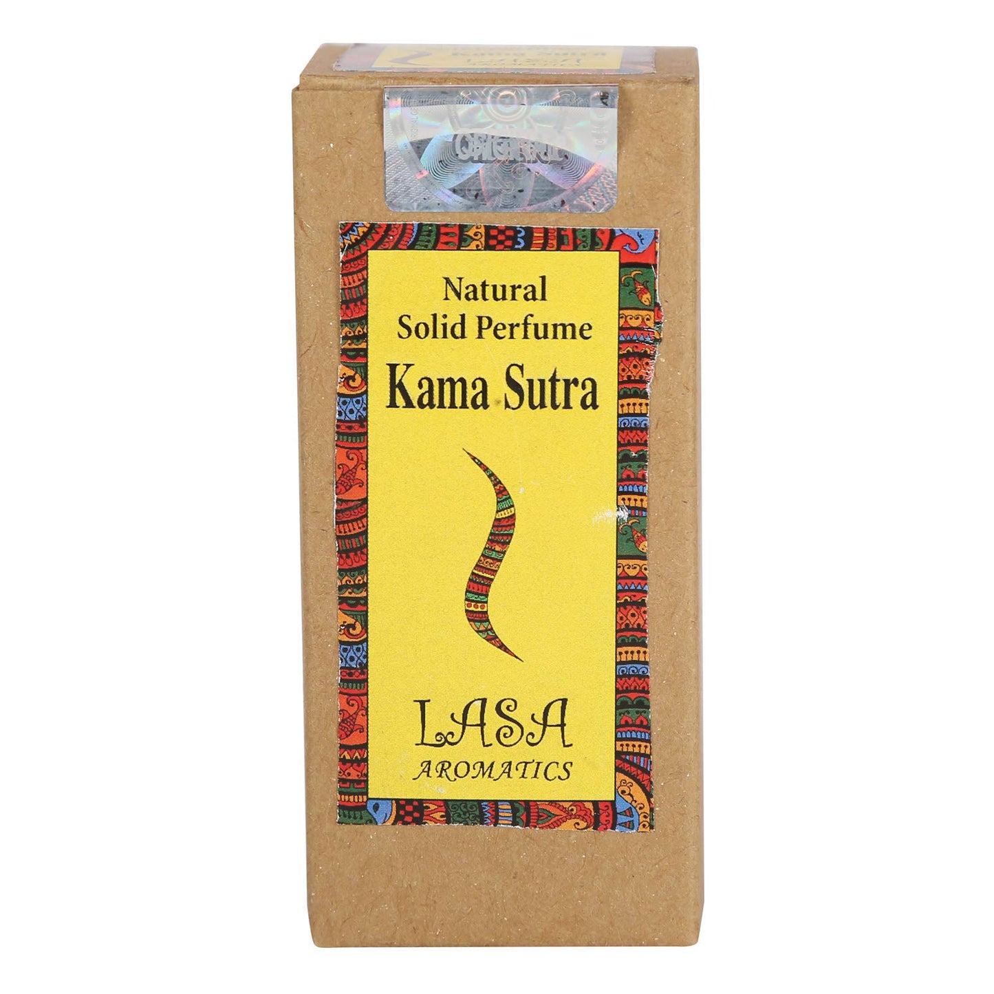 Lasa Aromatics Natural Solid Perfume Body Musk In Wooden Jar - 6 gm (Kamasutra) Beauty & Personal Care LASA AROMATICS