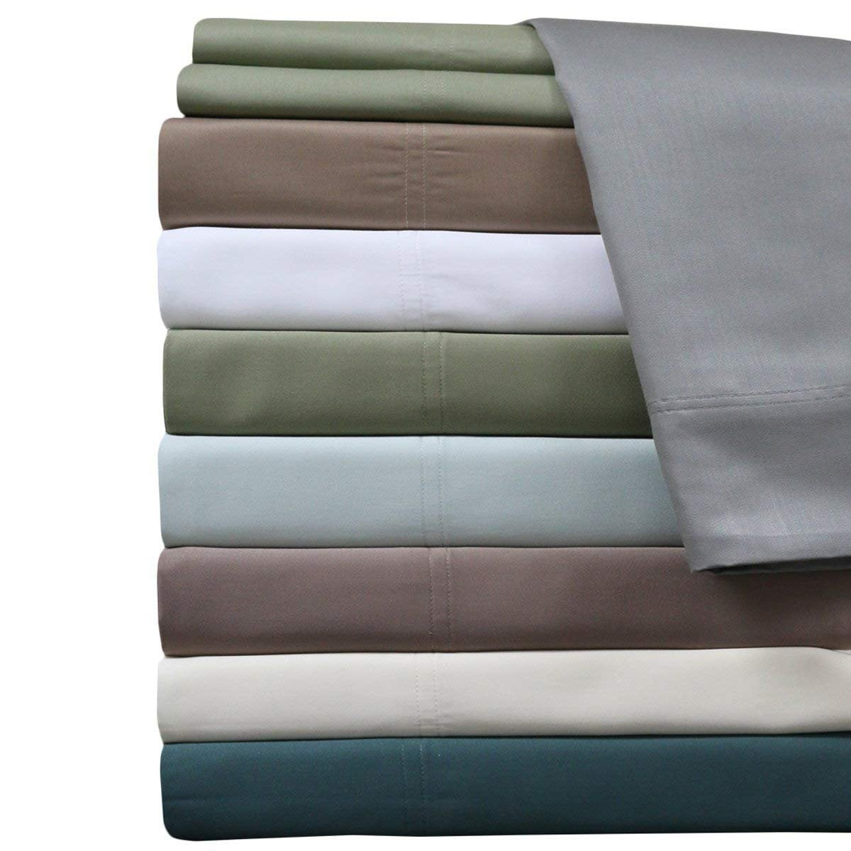 Royal Hotel Bedding ABRIPEDIC Pillowcases, Viscose from Bamboo, Pillowcases Set 600 Thread Count, Silky Soft Pillowcases, Viscose from Bamboo, 2PC