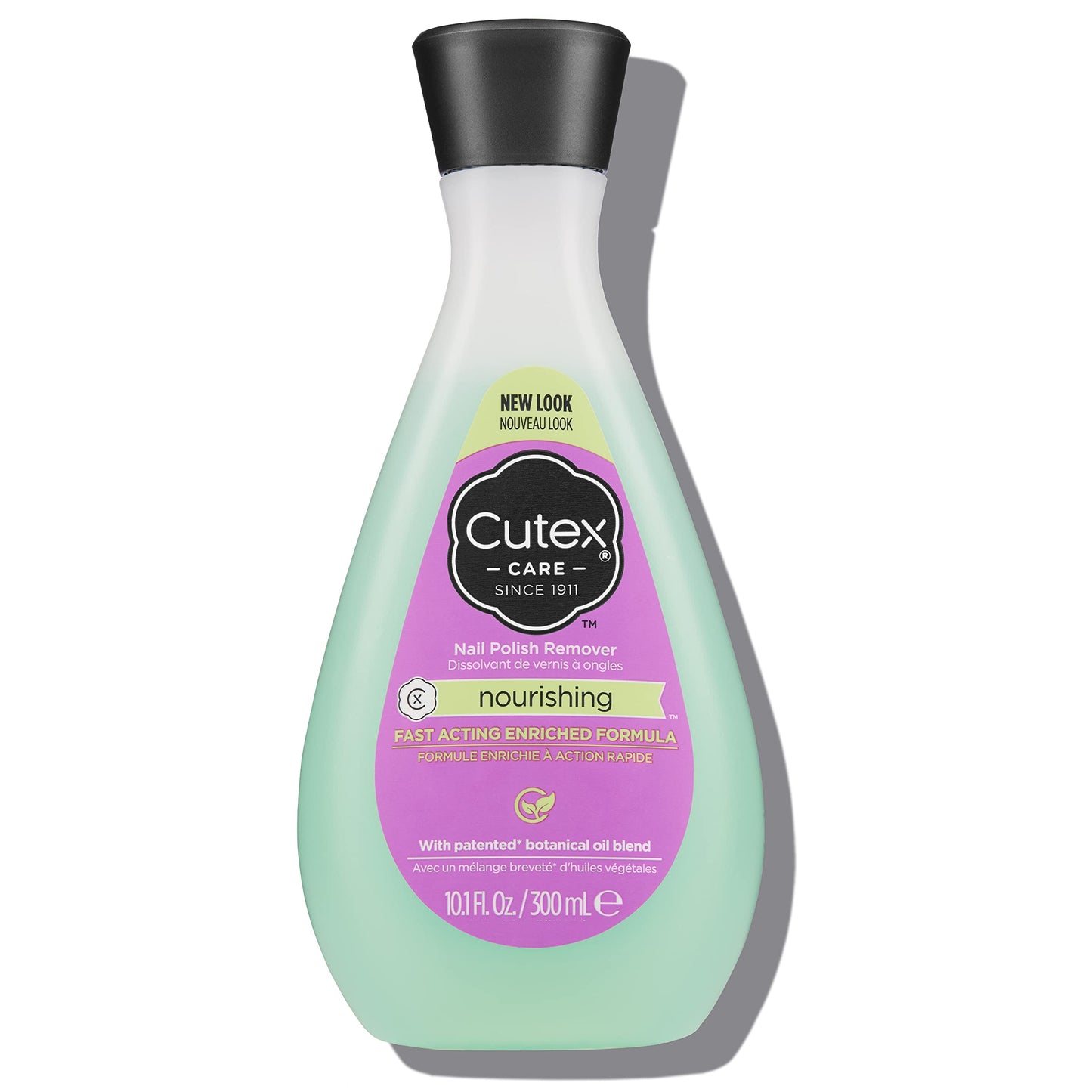 Cutex Nourishing Nail Polish Remover, Leaves Fingernails & Toenails Looking Healthy, Contains Vitamins E, 10.1 fl oz Beauty & Personal Care Cutex