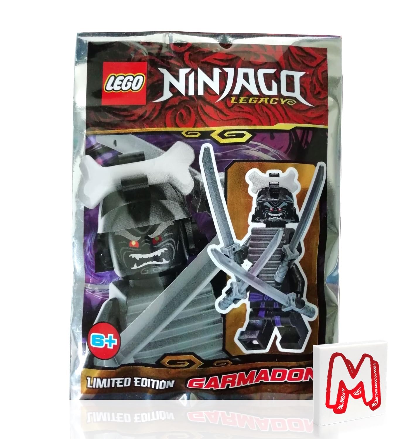 LEGO Ninjago Legacy MiniFigure - Lord Garmadon (with Four Arms and 4 Swords)