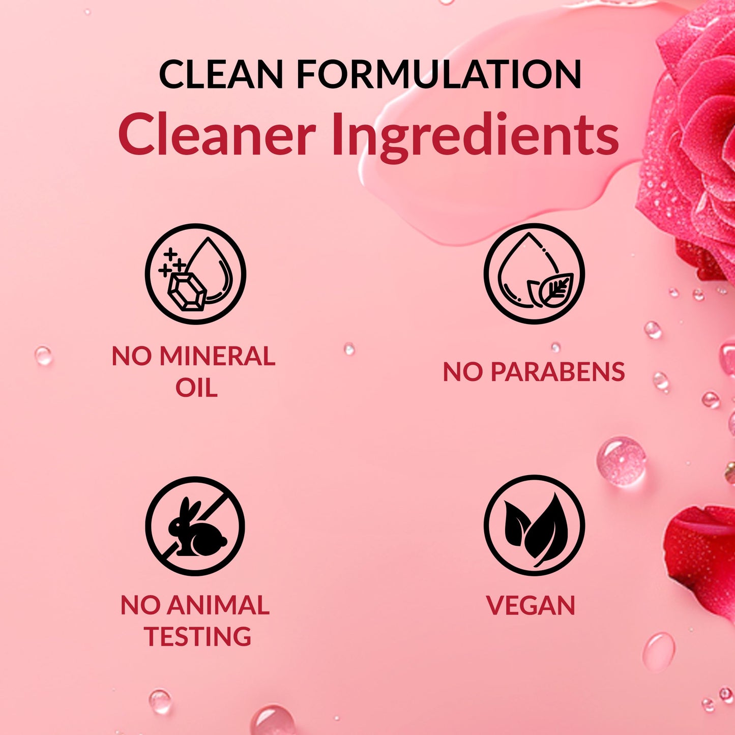 Good Vibes Rose Glow Face Toner Spray | Balances pH | Minimize Pores | Refreshing & Hydrating Facial Mist | Paraben & Alcohol Free | 4.06 Fl Oz/120ml