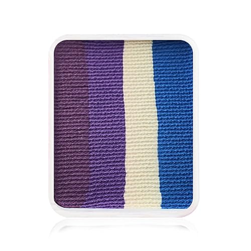 Kraze FX Face Paint Palette Refill - Aurora Face Paint (6 gm) - Hypoallergenic, Non-Toxic, Water Activated Professional Face & Body Painting Makeup