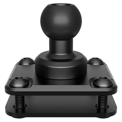 Tackform AMPS Mount - 20mm Ball | Aluminum | 4-Hole Drill Base | Mount to Dash, AMPS, or Grid Brackets | Includes Hardware Kit | NOT Compatible…