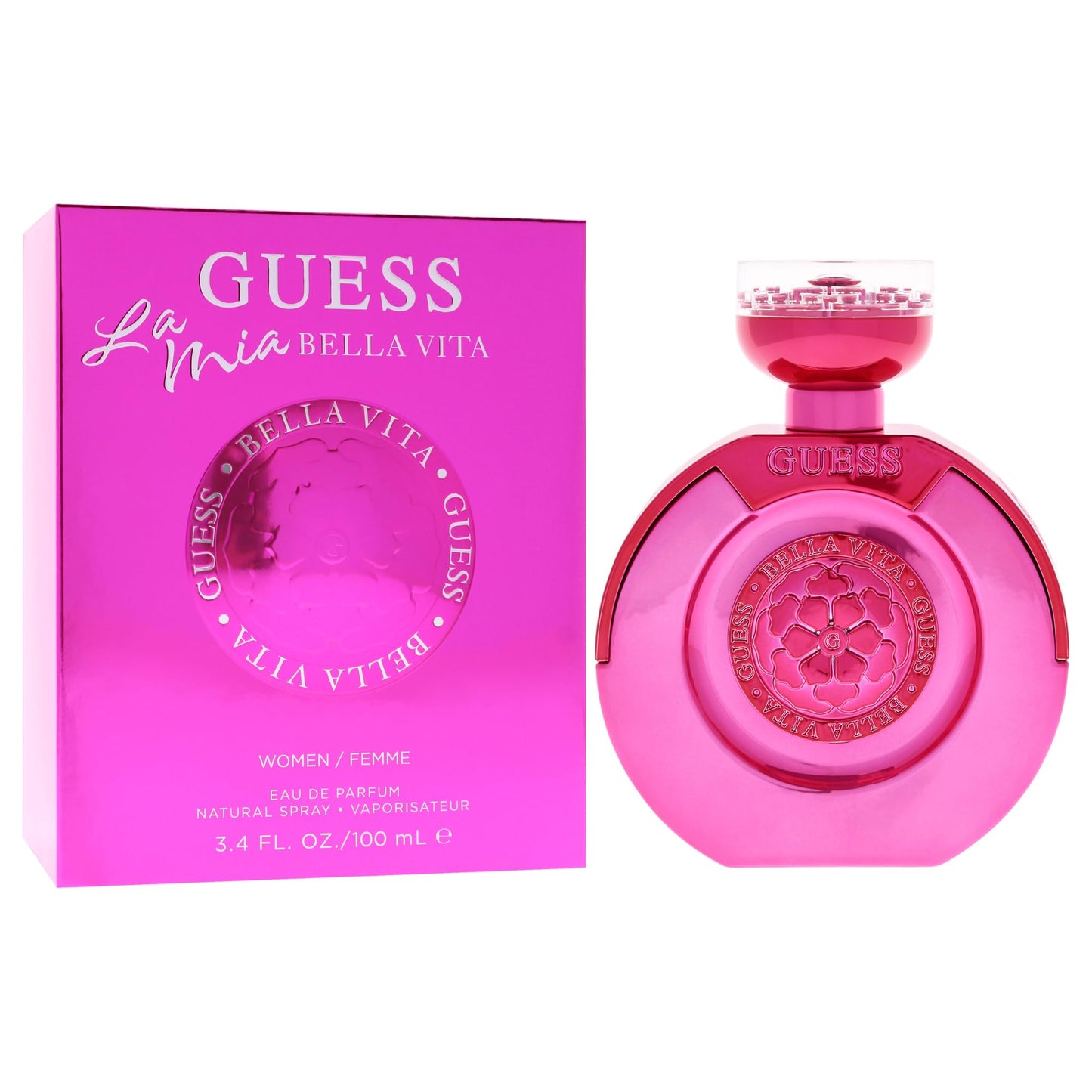 Guess La Mia Bella Vita Eau de Parfum Perfume Spray For Women, 3.4 Fl. Oz.