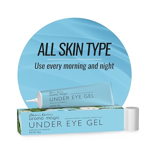 Aroma Magic Under Eye Gel | Reduces Puffiness & Dark Circles | Refreshes & Firms Delicate Under Eye Skin | Soothes Tired Eyes | Lightweight Non-Greasy