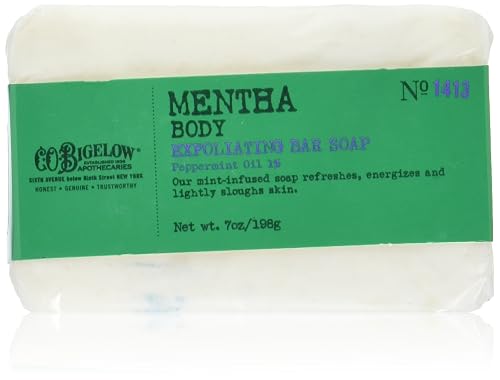 C.O. Bigelow Mentha Body Exfoliating Bar Soap 7.0 oz Beauty & Personal Care C. O. Bigelow