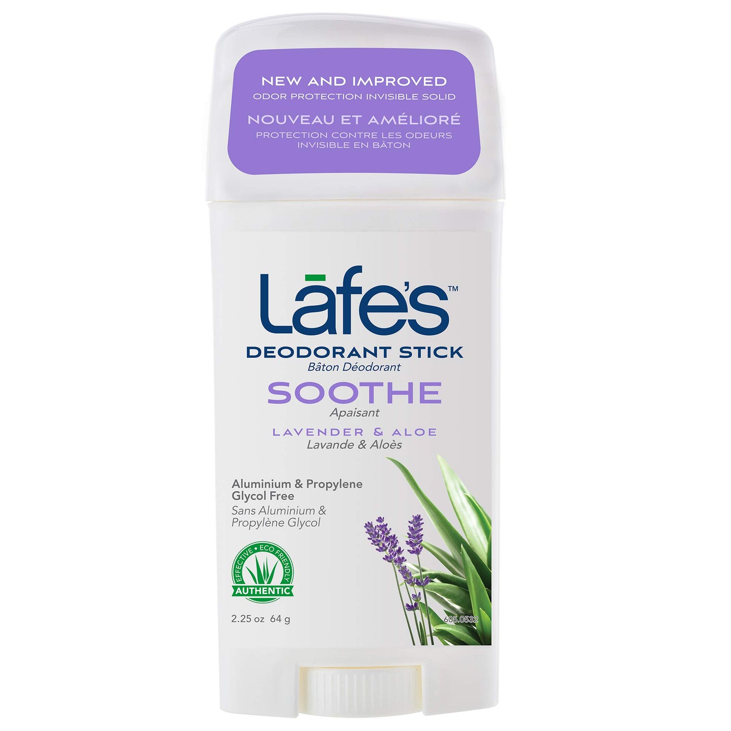 LAFE'S NATURAL BODY CARE DEOD,Twist-Stick,Lavender, 2.5 OZ Beauty and Personal Care Lafe's Natural Body Care