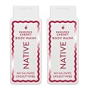 Native Limited Edition Frosted Cherry Body Wash Holiday Set, Sulfate-Free, Cruelty-Free, 18 fl oz, 2-Pack Beauty & Personal Care Native