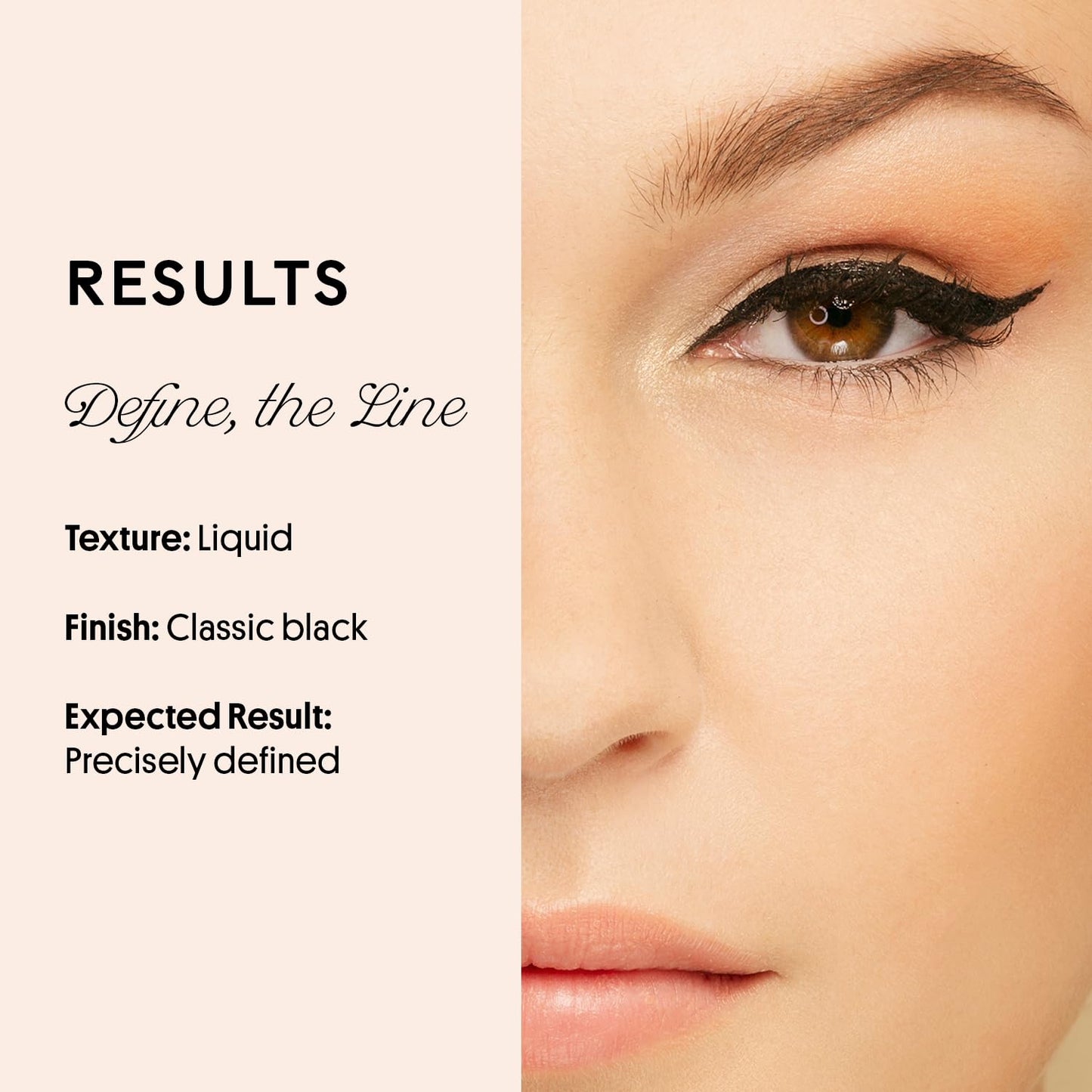 Winky Lux Meowza Liquid Eyeliner - Long Lasting Smudge Resistant Formula, Felt Tip Precision Applicator, True Black Eyeliner