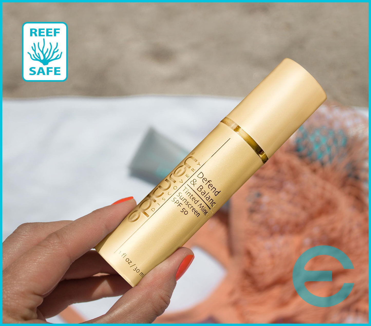 Epicuren Discovery Defend & Balance Tinted Mineral Sunscreen™ SPF 50 1 oz., 1 fl. oz.