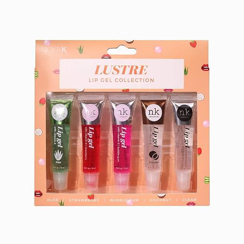 NICKA K NEW YORK Lip Gel Collection, High Shine, Non-Sticky, Lightweight Lip Gloss (MLLG03N Soothing)