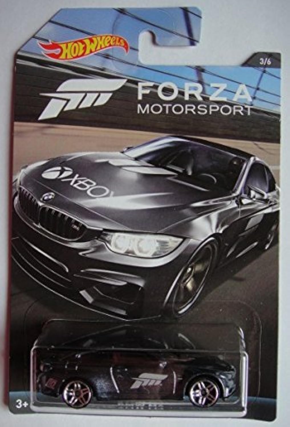 Hot Wheels 2017 Forza Motorsport BMW Model M4 3/6, Dark Gray ()