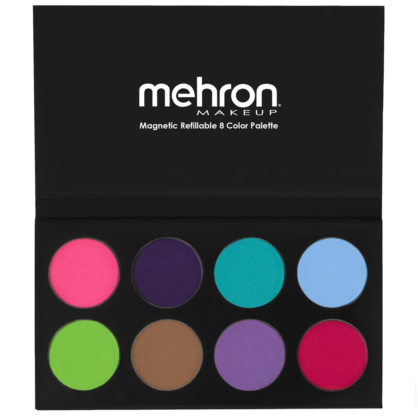 Mehron Makeup Paradise Makeup FX 8 Color Island Palette (formerly Pastel Palette) | Body Paint & Face Paint Palette | Professional & Water Activated |