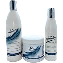 JAS Moroccan Hair Renewal Shampoo and Conditioner 16 Oz + Hydrating Mist 8 fl Oz "Free Lip Plumping Gloss 10 ml"