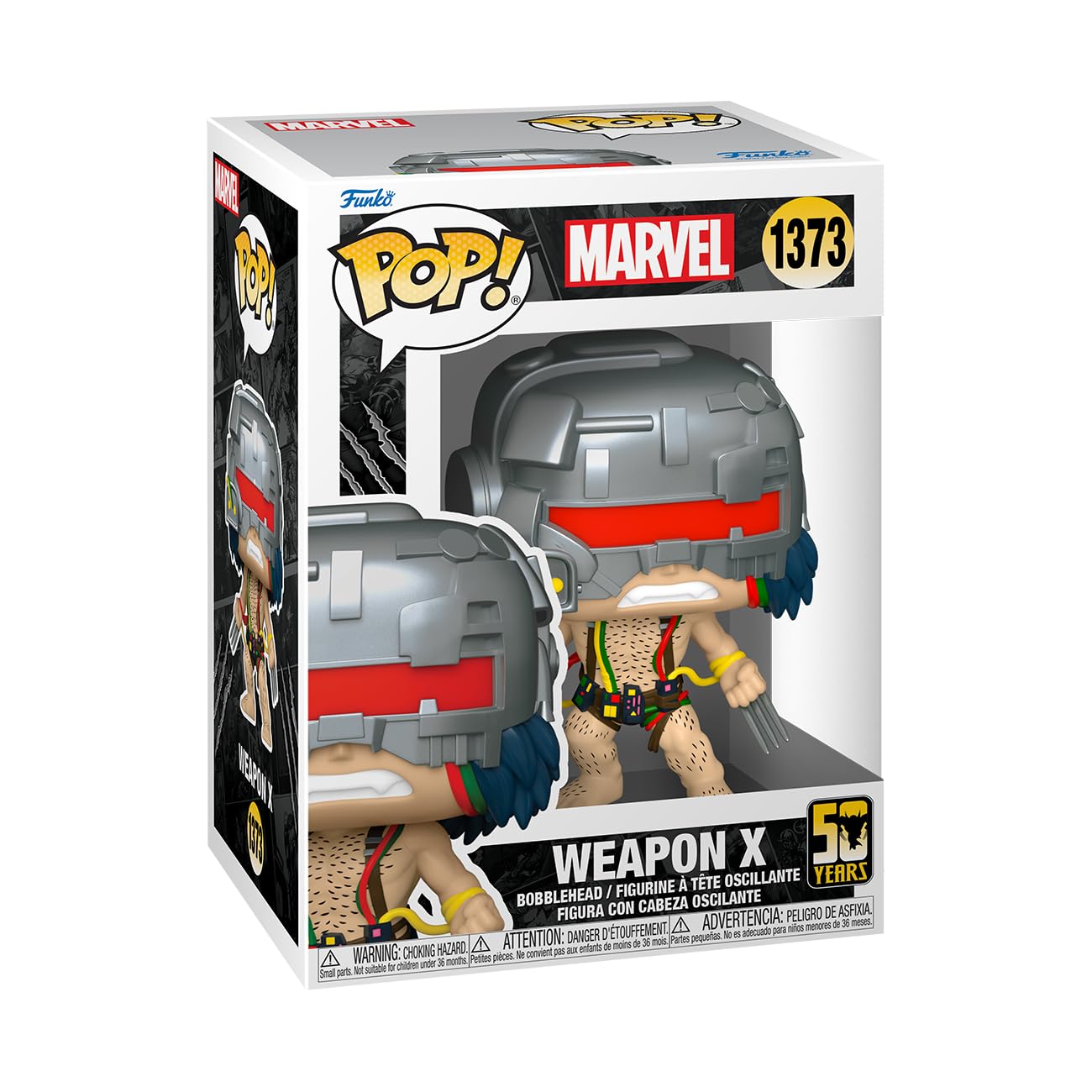 Funko POP! Marvel: Wolverine 50th - Ultimate Weapon X - X-Men - Collectable Vinyl Figure - Gift Idea - Official Merchandise - for Kids & Adults…
