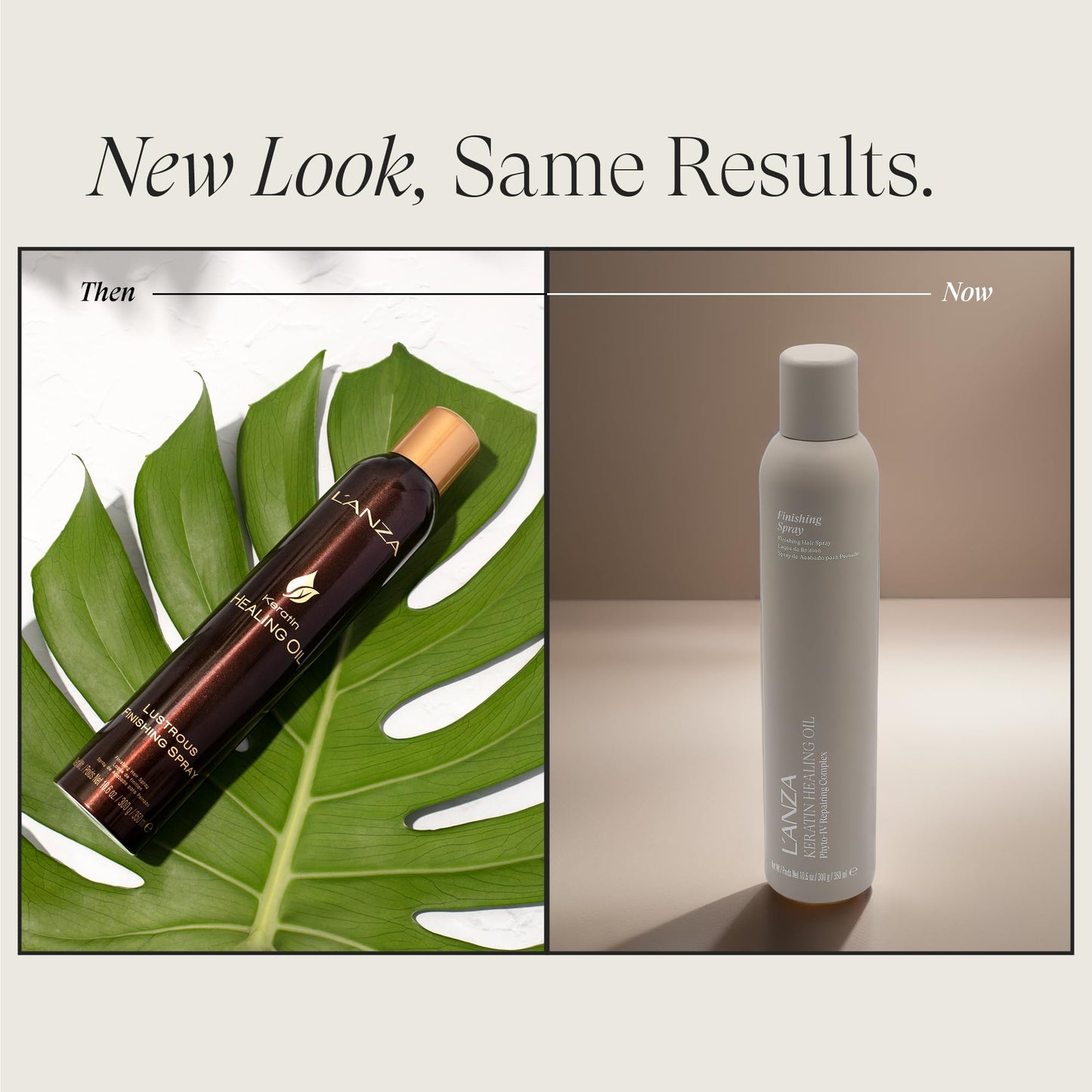 L'ANZA Keratin Healing Oil Finishing Spray For Hair Strong Flexible Hold, Humidity Resistant, Adds Lustrous Shine, Brushable, Heat Protection, Color