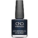 CND Vinylux Longwear Blue Nail Polish, Gel-like Shine & Chip Resistant Color, Midnight Swim, 0.5 fl. oz