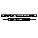 Xtreme Lashes Lash Densifying Liquid Eyeliner, Classic Black, Smudge-Resistant, Dual-Tip, Long-Lasting Make Up, Hypoallergenic, Safe for Eyelash
