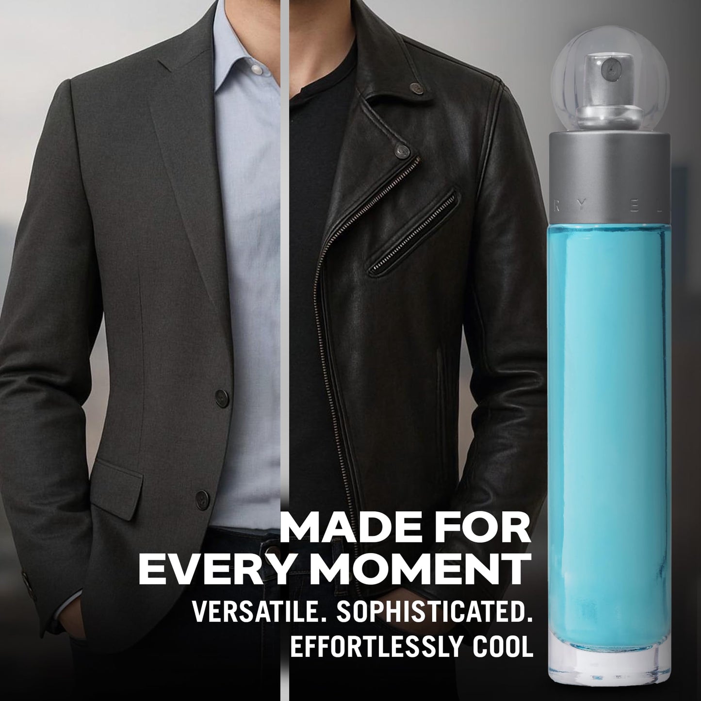 Perry Ellis 360° Eau De Toilette Spray for Men - Mens Cologne, Long Lasting Perfume, EDT, Fragrance with Notes of Bergamot, Juniper & Musk - 3.4 fl oz