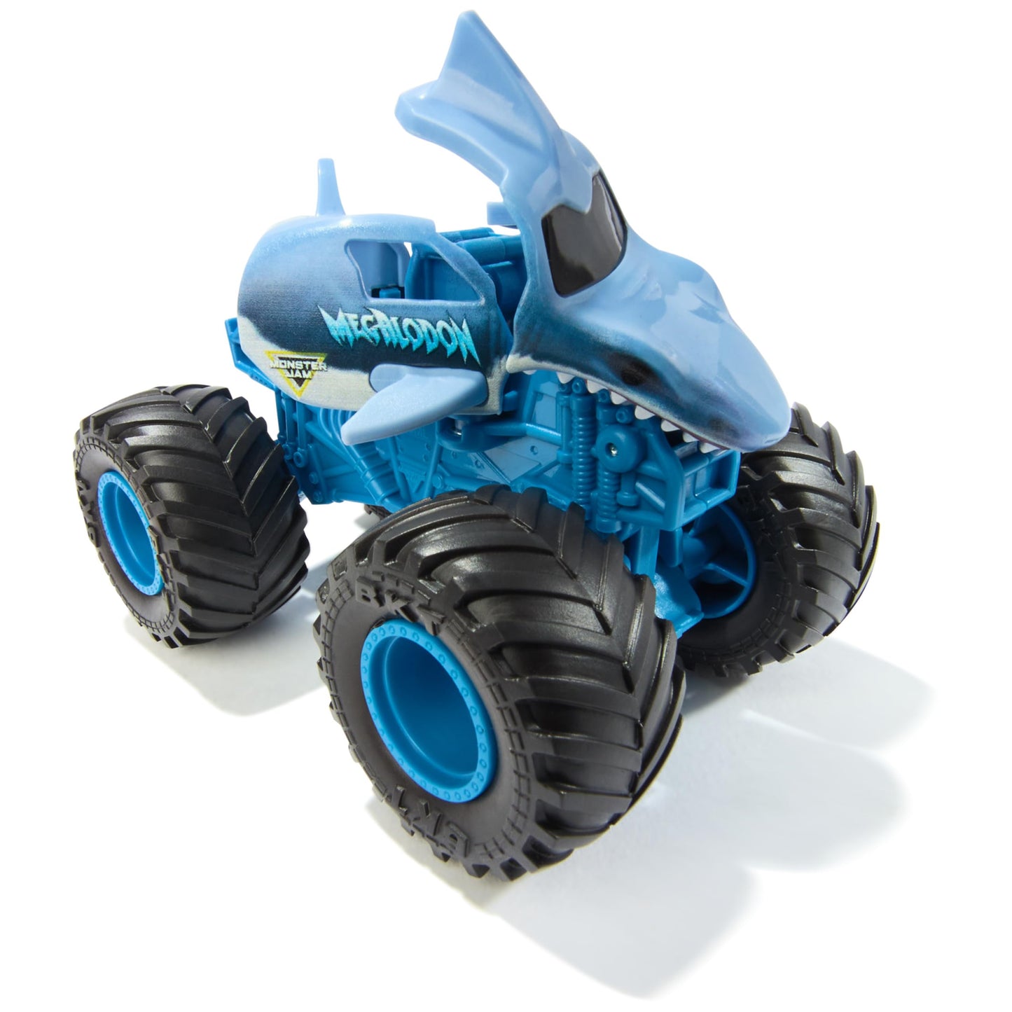 Monster Jam Smash & Bash 2-Pack – Megalodon & El Toro Loco 1:64 Die-Cast Repairable Monster Trucks, Kids Toys Ages 3+