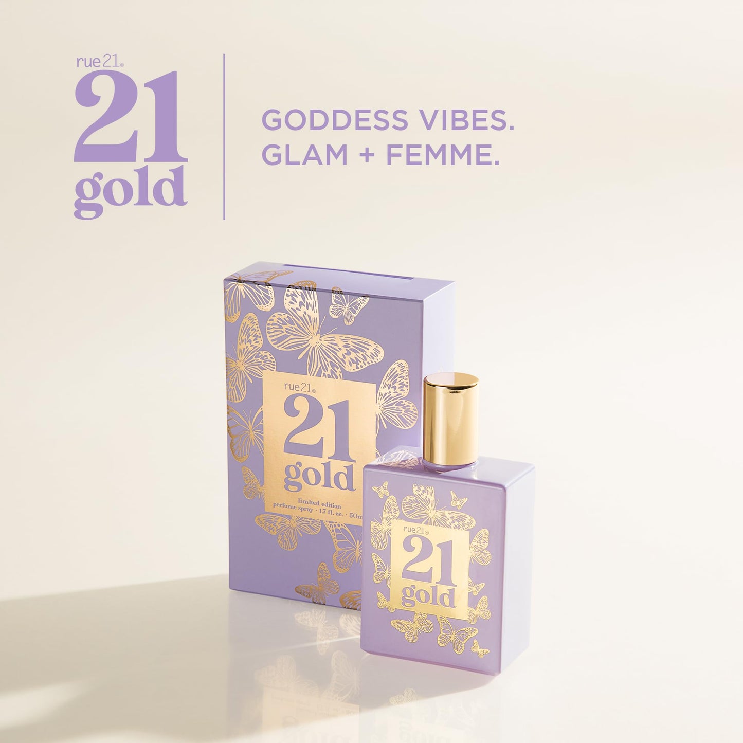 Rue 21 Gold Women's Perfume Spray - 1.7 fl oz (50 ml)