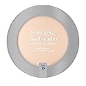 Neutrogena Healthy Skin Pressed Makeup Powder Compact with Antioxidants & Pro Vitamin B5, Fair 10,.34 oz, Pack of 2