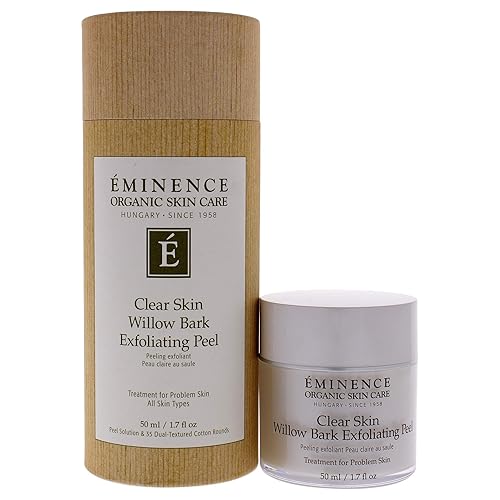 Eminence Organic Skincare Exfoliating Peel Clear Skin Willow Bark, 1.7 Ounce Multi-color 919EPCLR/Em