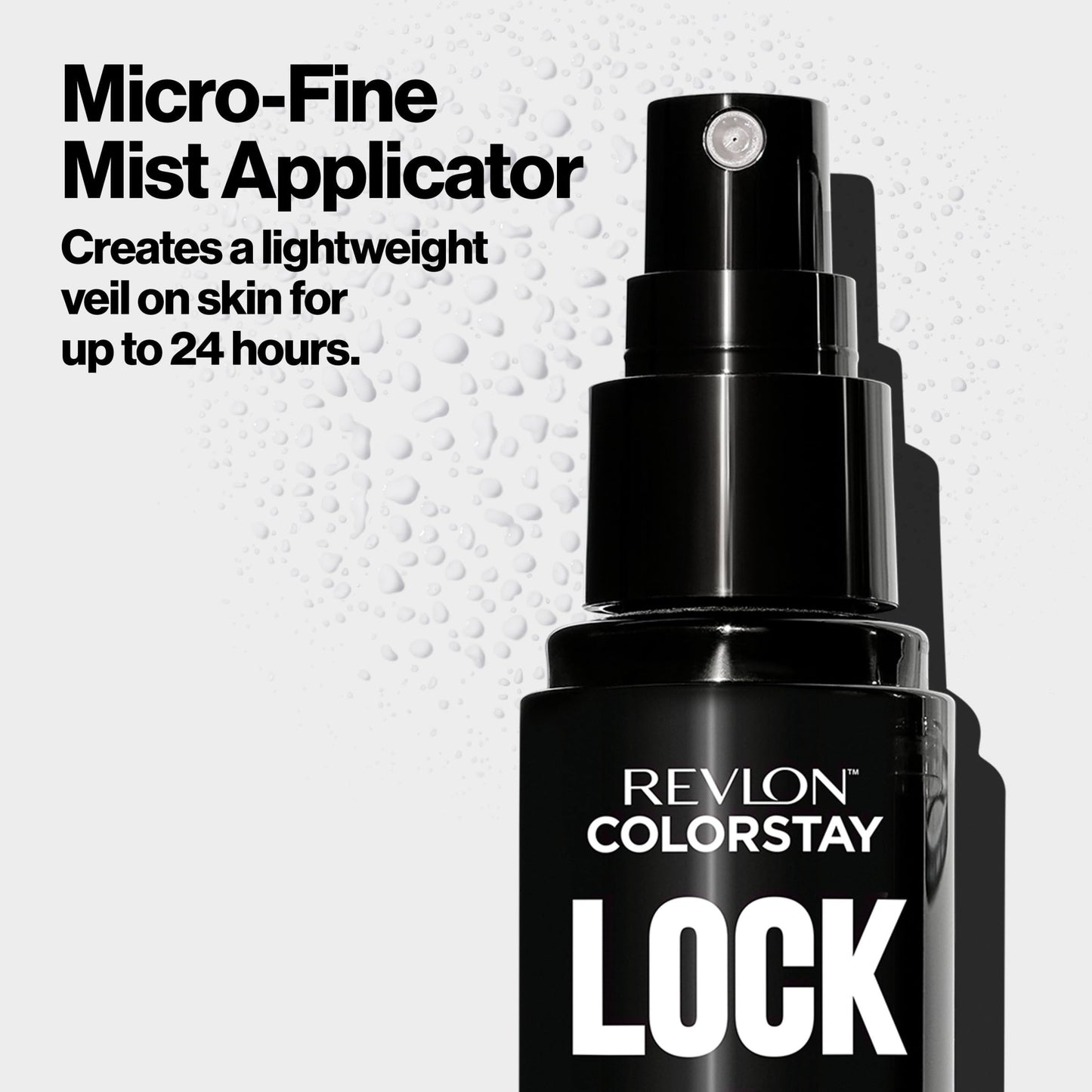 Revlon Colorstay 24 Hr Lock Setting Mist, Keeps Face Makeup from Melting & Fading, Mattifying, Blurring & Oil Absorbing Spray, Transfer-Proof & Mask