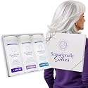 Father's Day | Sensationally Silver 3-Piece Gift Set - Premium Hair Care Trio for Gray, Silver & White Hair | Includes Toning Shampoo, Balancing