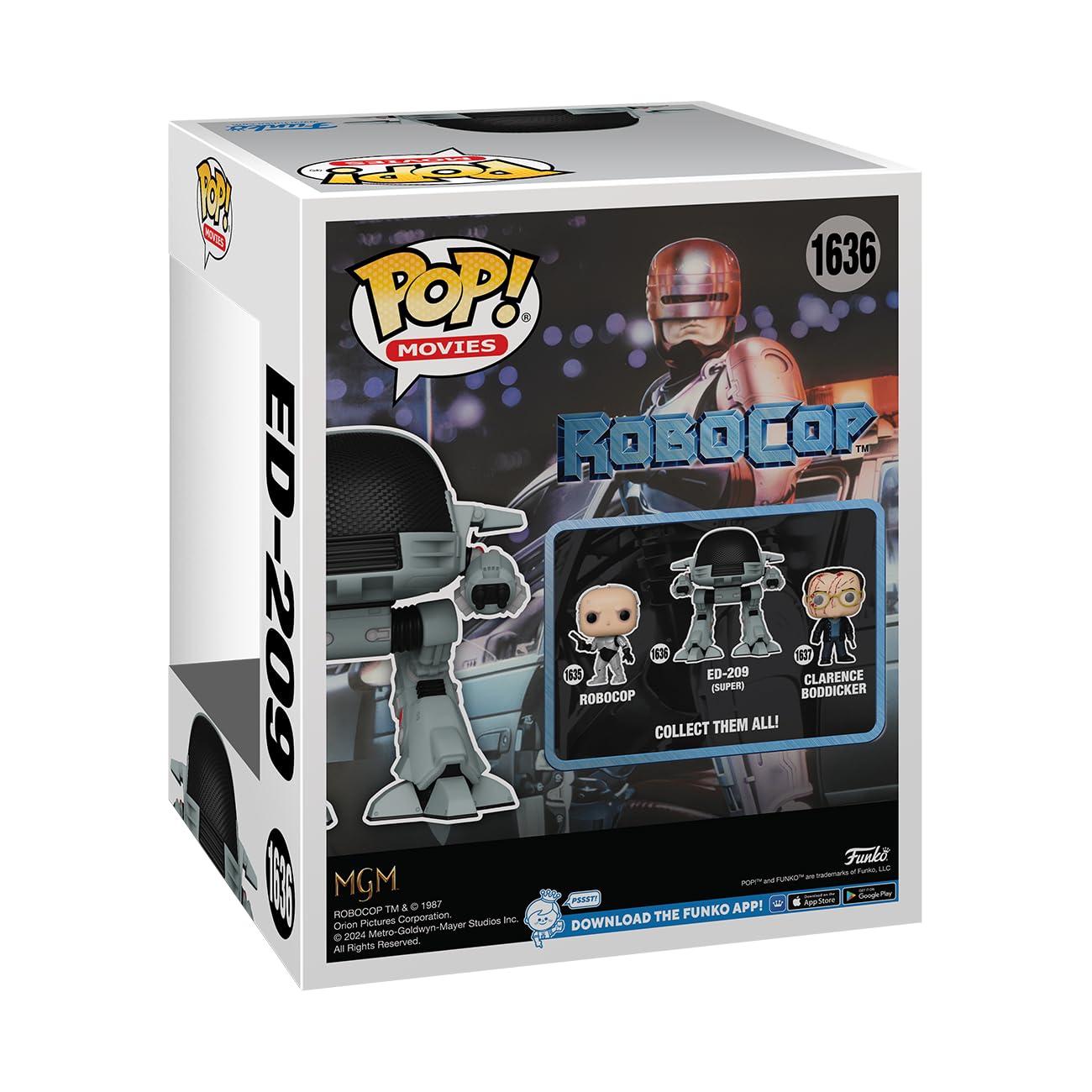 Funko POP! Super: Robocop - ED-209 - Collectable Vinyl Figure - Gift Idea - Official Merchandise - for Kids & Adults - Movies Fans - Model Figure…