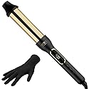 Hot Tools Pro Artist 24K Gold 2 in 1 Curling Wand, 1-1 ½” | Multiple Styles with One Tool